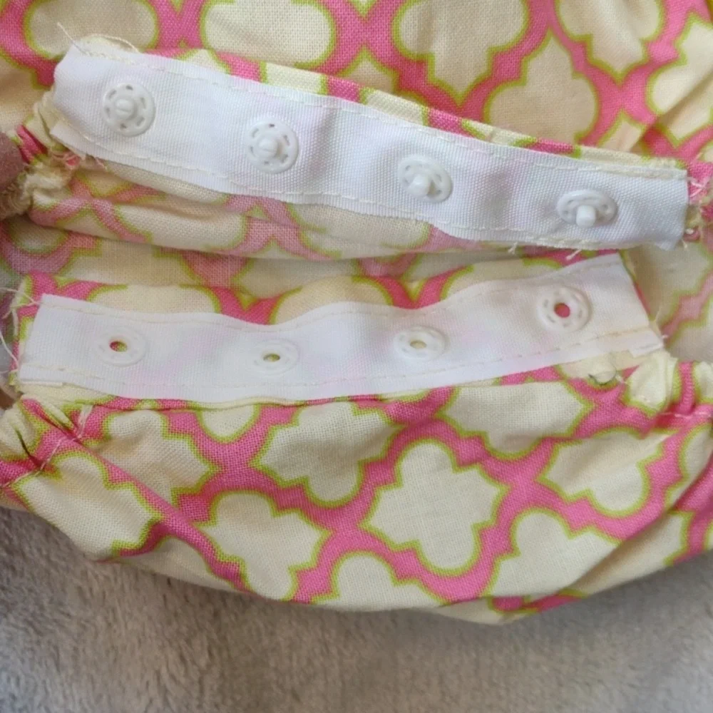 Purrfect Twirlie Girlie Shine All Mine Floral Ruffled Romper Size 0-3 Months